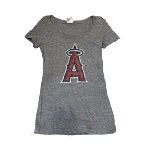 Los Angeles Angels T-Shirt Women's Genuine Merchandise Campus Lifestyles Size S